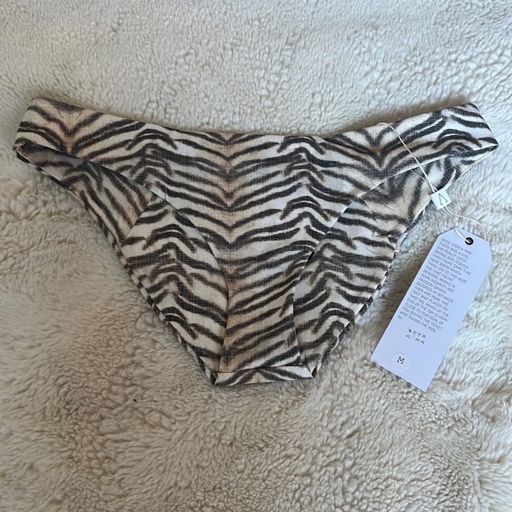 Boys + Arrows Charlie Animalistic Bikini Bottoms